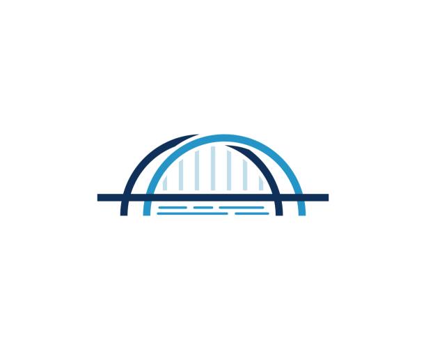 Bridge icon This illustration/vector you can use for any purpose related to your business. bridge stock illustrations