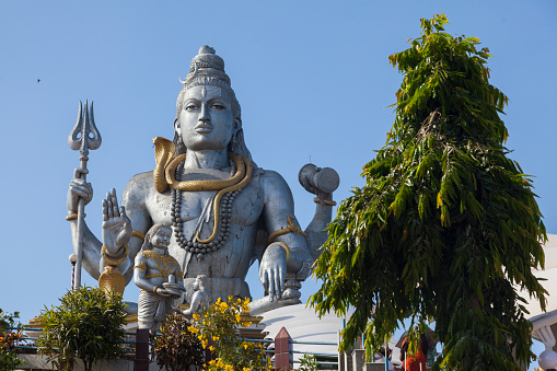Lord Shiva statue at Murudeshwar Karnataka India