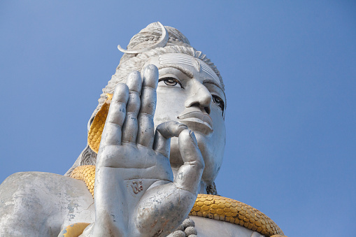 Lord Shiva statue at Murudeshwar Karnataka India