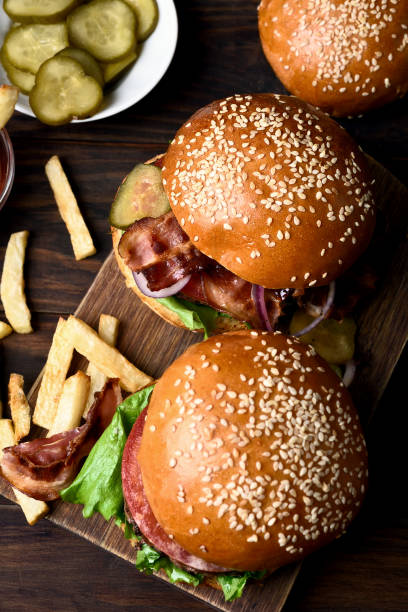 istock Burger and french fries 870582404