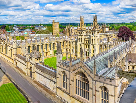 All Souls College, Oxford is a constituent college of the University of Oxford in England.