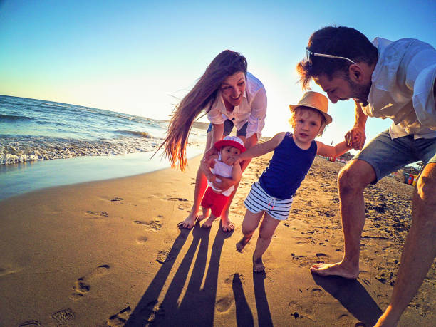 istock adventurous family selfie 870602302