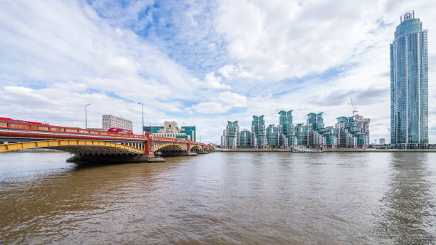 istock The Tower, Vauxhall Bridge and St George Wharf View 870609880
