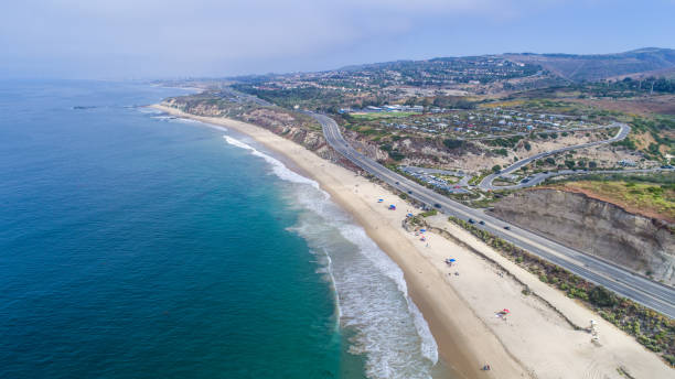istock Aerial View of Crystal Cove State Beach 870665466