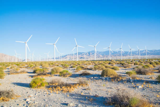 istock Palm Springs Wind Turbines 870668108
