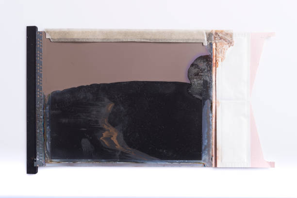 istock Realistic old photo frames with real texture on white background 870688992