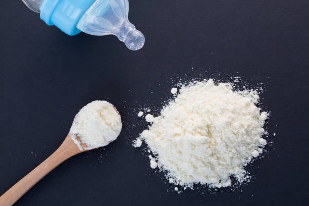 istock Powdered milk dairy food 870694822
