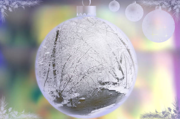 istock Color christmas lights holiday background 870701422