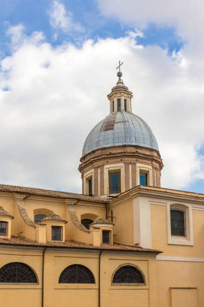 istock Saint Rocco church in Rome, Italy. 870721766