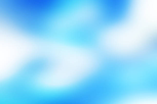 istock Colorful blurred blue with spot dark blur over white and dark blue background. 870736302