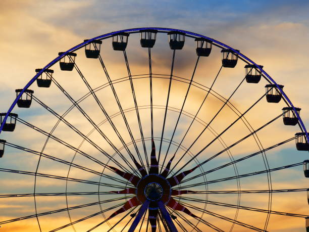 istock Funfair in Nice, France 870758174