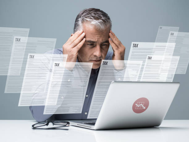 istock Taxes and accounting 870758760