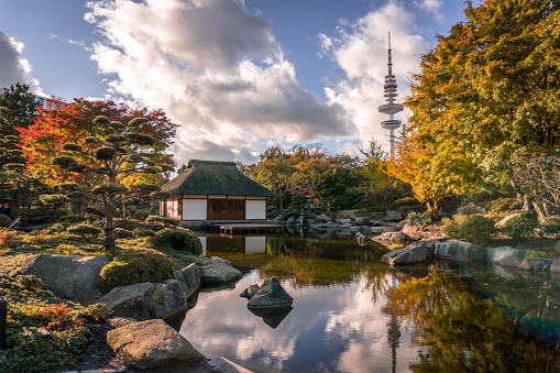 Japanese Garden HDR, Hamburg