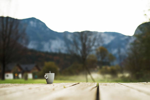 istock A cup of morning coffee in the mountains 870774384