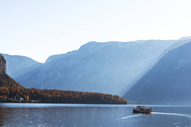 istock Ferry on Hallstatt lake 870789640