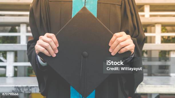 Celebration Education Graduation Commencement Of Asian For Background Stock Photo - Download Image Now