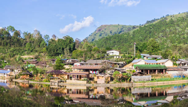 istock Ban Rak Thai  Mae Hong Son in thailand 870799732