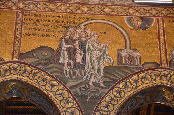 istock Monreale: the cathedral and its mosaics 870806400