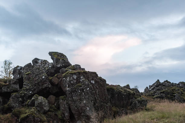 istock Rocks near Oxararfoss, Iceland 870821666