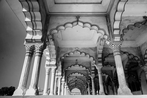 istock Red Fort located in Agra, India 870838970
