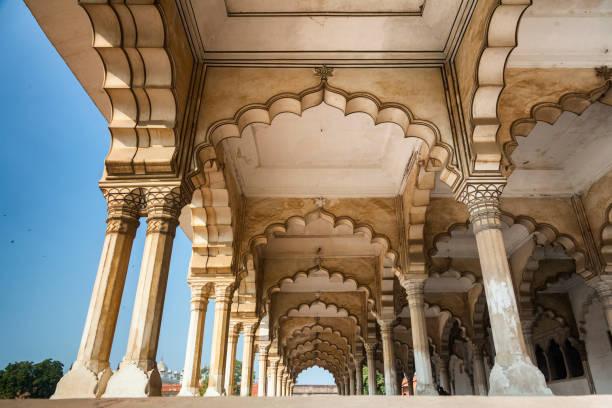 istock Red Fort located in Agra, India 870839094