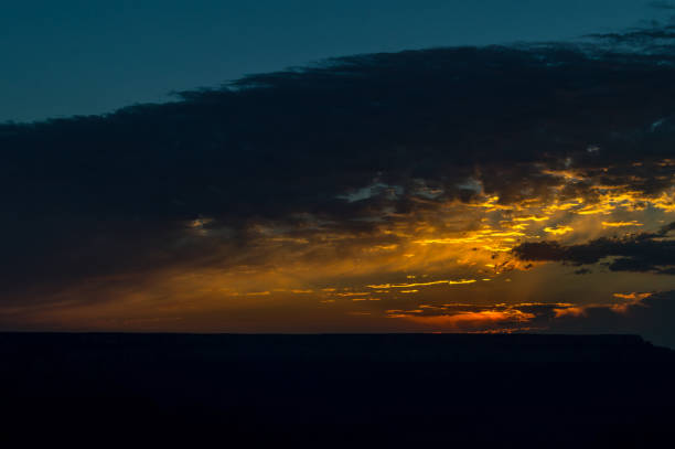 Sunrise in Grand Canyon National park - fotografia de stock