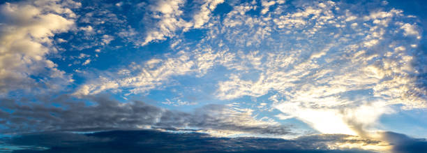 istock Panorama varity of cloud on the sky 870843238