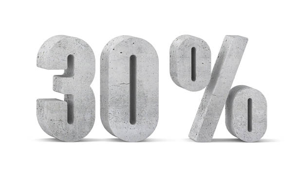 istock 30 percent discount. Concrete numbers 870849950
