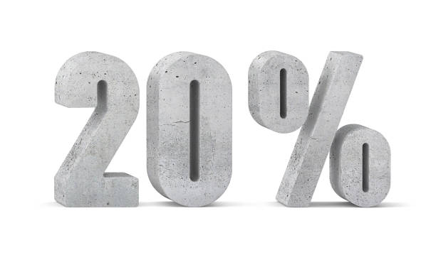 istock 20 percent discount. Concrete numbers 870850026