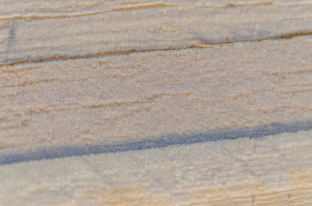 istock of the Board is covered with snow 870853710