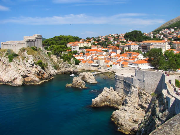 istock Coastline of Dubrovnik Croatia 870861316