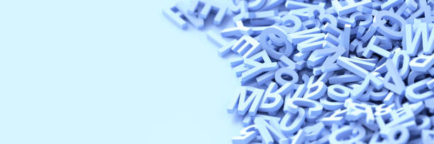 istock Infinite letters and numbers background 870864554