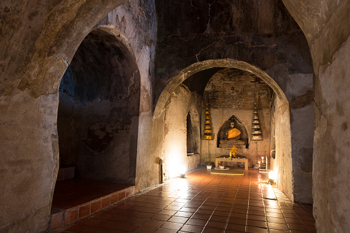 Wat Umong (Tunnel Temple) is a 700-year-old Buddhist temple in Chiang Mai, Thailand.