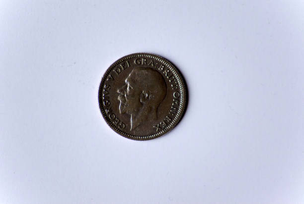 istock George V pre-decimal shilling coin 870870164