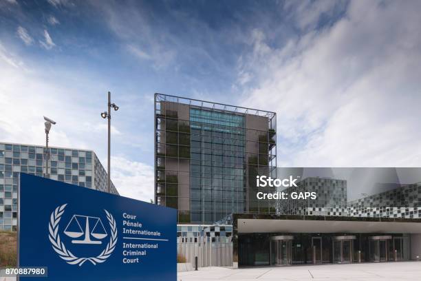 Modern Premises Of The Hagues International Criminal Court Stock Photo - Download Image Now