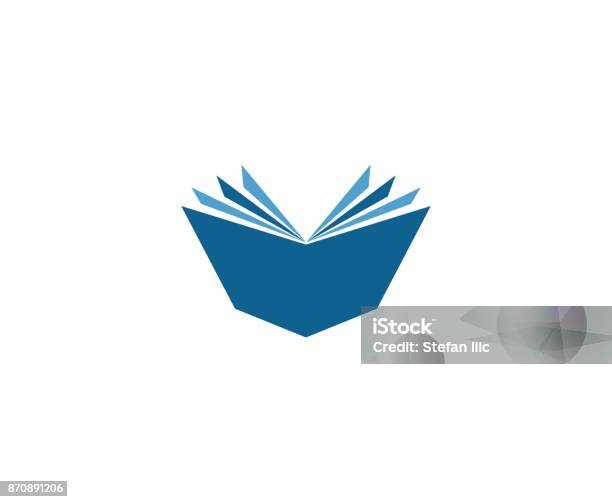 Book Icon Stock Illustration - Download Image Now - Book, Logo, Open
