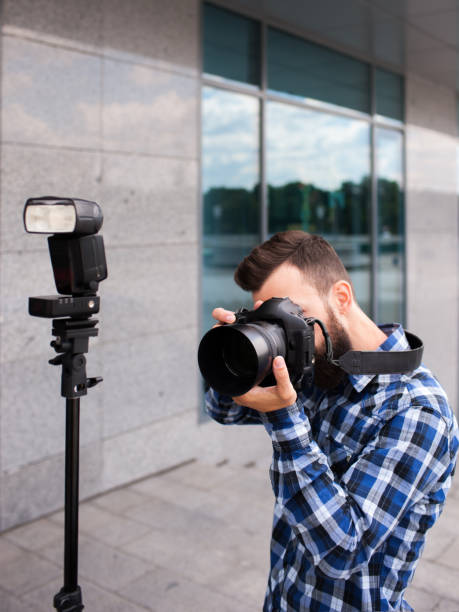 istock backstage photography equipment camera flash 870902958