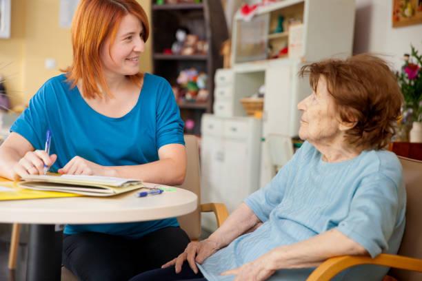 istock First Day at the Nursing Home 870909530