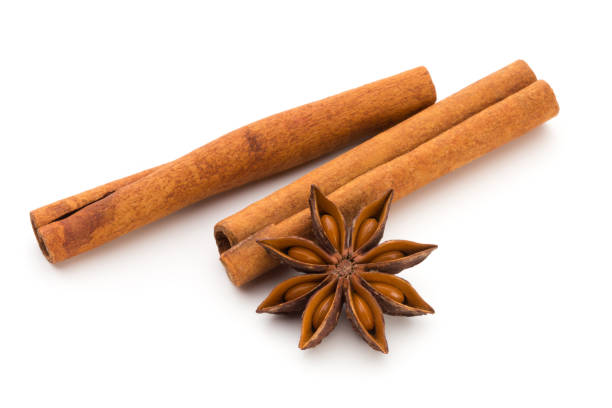 istock Cloves, anise and cinnamon isolated on white background. 870922438