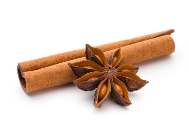 istock Cloves, anise and cinnamon isolated on white background. 870922762