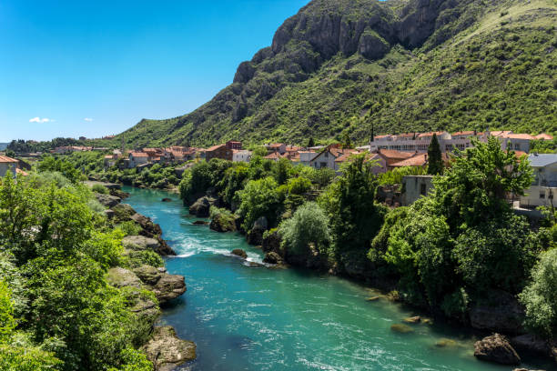 istock River Neretwa, Mostar ,Bosnia and Hercegovina 870925998