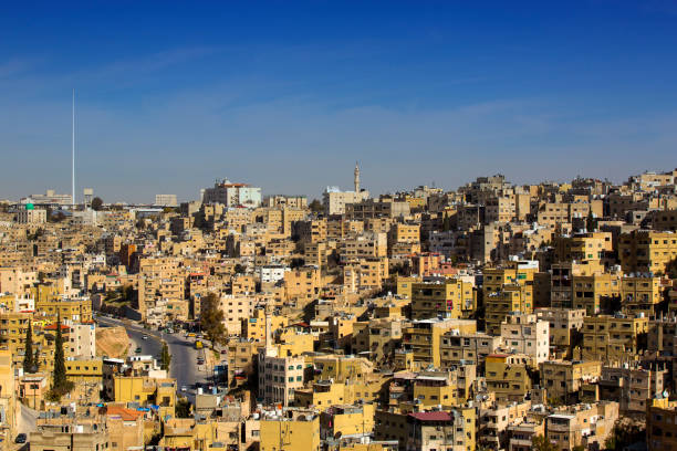 istock Panorama of Amman 870926518