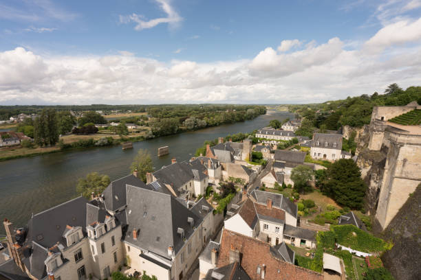 istock Amboise city with Loire river 870930608