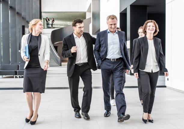 istock Business people team walking 870934146
