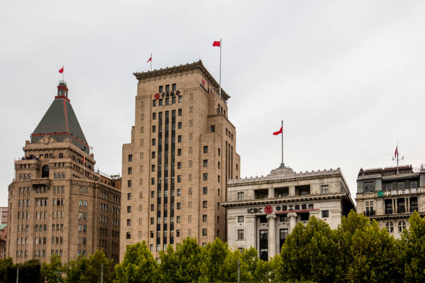 istock Shanghai Bund historical buildings,China 870955272