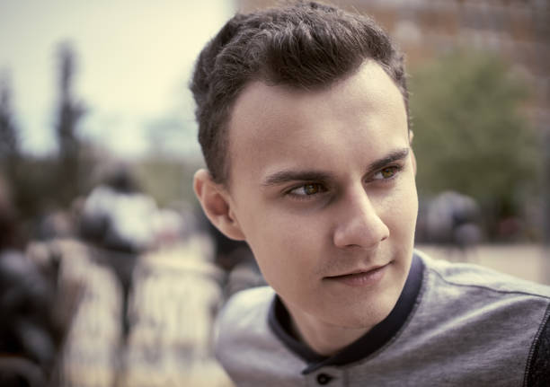istock Teenage boy, urban style 870960732