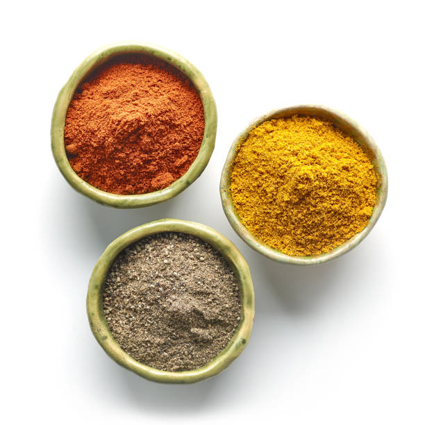 istock Bowls of various spices 870988602