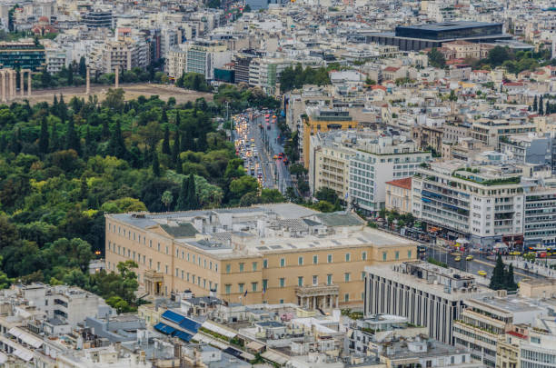 istock aerial view greek parliament 870993190