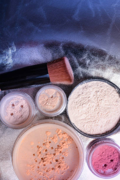 istock Set of decorative cosmetic and tools 871001964