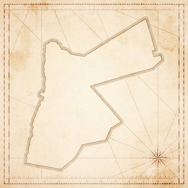 Jordan. Map Frame 2,400+ Jordan Map Stock Illustrations, Royalty-Free Vector Graphics ...